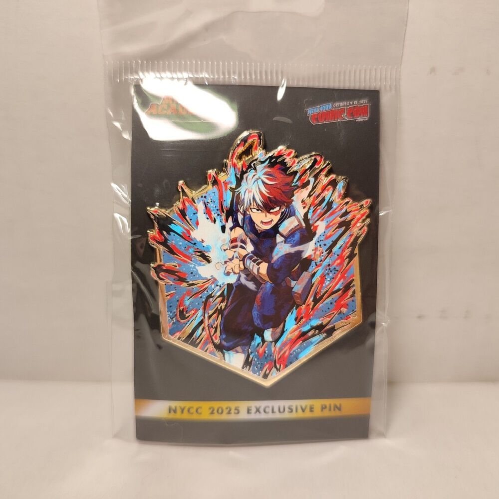 My Hero Academia Shoto Todoroki Limited Edition Enamel Pin Official Badge
